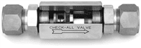 CheckAll Valve Tubing Check Valve, TV