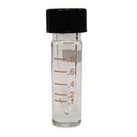 Chromatography Research Supplies 1.0 mL Mini Reaction Vials w/ Cap and Liner (12/pk)