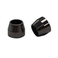Chromatography Research Supplies 1/4" Ferrule 6.0 mm ID Graphite (10/pk)