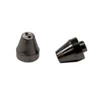 Chromatography Research Supplies 1/8" Ferrule 0.5 mm ID Two-Hole Graphite (10/pk)