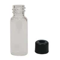 Chromatography Research Supplies 1.8 mL Clear Screw Top Std. Mouth Vial Combo Pack (100/pk)