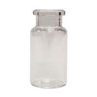 Chromatography Research Supplies 10 mL Flat Bottom, Beveled Top Headspace Vial (100/pk)