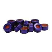 Chromatography Research Supplies 11 mm Purple Crimp Cap and Standard Seal (100/pk)