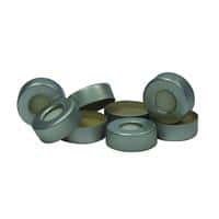 Chromatography Research Supplies 20 mm Aluminum Crimp Cap and Septum 3 (100/pk)