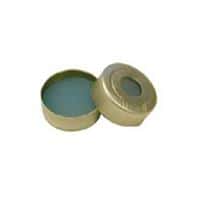 Chromatography Research Supplies 20 mm Safety Crimp Cap With Silicone/PTFE Seal (100/pk)