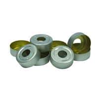 Chromatography Research Supplies 20 mm Safety Crimp Cap for Headspace Vial (100/pk)