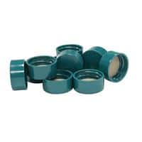Chromatography Research Supplies 22-400 Green Screw Cap PTFE Liner (100/pk)