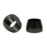 Chromatography Research Supplies 3/8" Ferrule Graphite (10/pk)