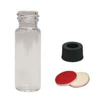 Chromatography Research Supplies 4.0 mL Clear Screw Top Vial Combo Pack (100/pk)