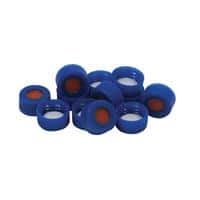 Chromatography Research Supplies Pre-Stuffed Cap for Robotic Arm Vial PTFE/Silicone Rubber (100/pk)
