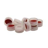 Chromatography Research Supplies Snap Cap for Snap/Crimp Top Vial w/ PTFE/Sil. Seal (100/pk)