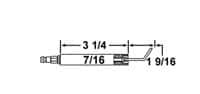 20779-02 Crown Electrodes for Carlin Burner   