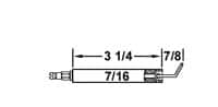 20780-02 Crown Electrodes for Carlin Burner    
