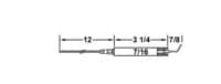 20781-02 Crown Electrodes for Carlin Burner     