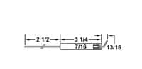 20786-02 Crown Electrodes for Carlin Burner      