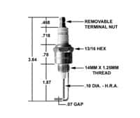 CA506 Crown Spark Plug Ignitor (I-31-1)  