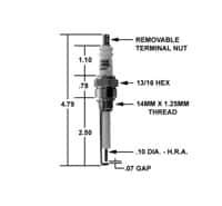 CA507 Crown Spark Plug Ignitor (I-31-2)  