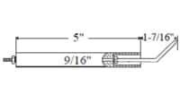 20750-02 Crown Electrodes for Carlin Burner
