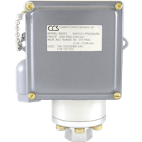 CCS Pressure Switch, 605G Series