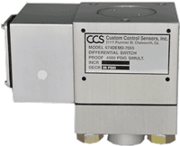 Custom Control Sensors Differential Pressure Switch, 674D Series