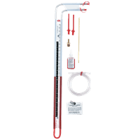 Dwyer Dual Range Flex-Tube U-Inclined Manometer, Series 1227