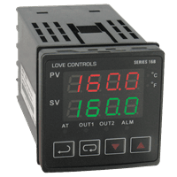 Dwyer 1/16 DIN Temperature/Process Controller, Series 16B