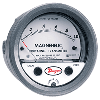 Dwyer Magnehelic Differential Pressure Transmitter, Series 605