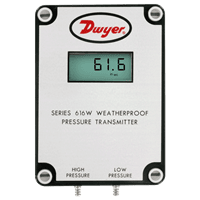Dwyer Differential Pressure Transmitter, Series 616W