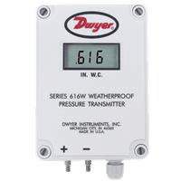 Dwyer Differential Pressure Transmitter, Series 616WL
