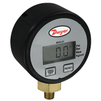 Dwyer Digital Pressure Gauge, Series BDG/WDG