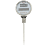 Dwyer Digital Solar-Powered Bimetal Thermometer, Series DBT