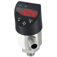 Dwyer Digital Pressure Transmitter with Switch, Series DPT