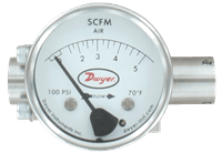 Dwyer Fixed-Orifice Flowmeter for Low Flow Rate, Series DTFF