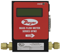 Dwyer Gas Flowmeter, Series GFM2