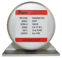 Dwyer High Accuracy Differential Pressure Transmitter, Series HADP