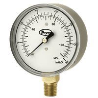 Dwyer Pressure Gauge, Series LPG4