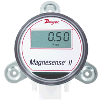Dwyer Magnesense II Differential Pressure Transmitter, Series MS2
