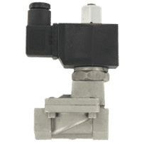 Dwyer Stainless Steel Solenoid Valve, 2-Way Guided NO, Series SSV-S