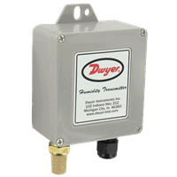 Dwyer Weather-Resistant Humidity/Temperature Transmitter, Series WHT