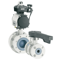 Neotecha Model NTB/NTC Lined Ball Valve