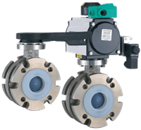 Neotecha Model SNB/SNC, Lined Ball Valve