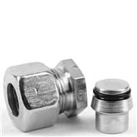 Plugs for Ermeto DIN high pressure hydraulic fittings