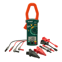 Extech Single Phase/Three Phase 1000A AC Power Clamp Meter Kit, 380976-K