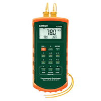 Extech 7 Thermocouple Dual Input Datalogger, 421509