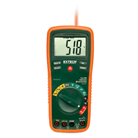 Extech 12 Function True RMS Professional MultiMeter + InfraRed Thermometer, EX470A