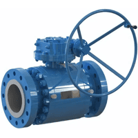Model F & FF Bolted Body Trunnion Mounted API 6D Ball Valve (ANSI #150 - #2500 & 2" - 24")
