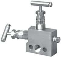 Hex Valve Gauge Pressure Manifold Valve, EH79