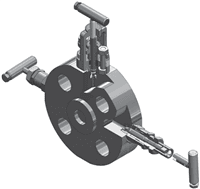 Hex Valve Monoflange Valve, HF Series