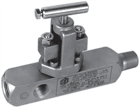 Hex Valve Gauge/Block Valve, PG46/PG47/PG48