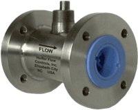 Hoffer Turbine Flowmeter, Teflon Series